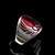 Sterling silver Celtic symbol ring Irish Claddagh Winged Heart and Star with Red enamel high polished 925 silver