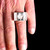 Sterling silver Canadian Flag ring Canada Maple Leaf matte finish and high polished 925 silver men's ring