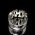 Sterling silver Biker ring Nomad One word Bold letters high polished 925 silver word ring