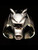 Sterling silver Animal ring Wolf ancient Egypt high polished 925 silver