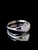 Sterling silver Gemstone ring with a Blue Fire Moonstone 925 silver women's ring