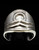 Sterling silver ring Libra Zodiac symbol high polished 925 silver