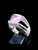 Sterling silver men's Solitaire ring with a round cut Pink Sparkling CZ high polished 925 silver