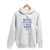  Gold River~ Unisex Sponge Fleece Pullover Hoodie ~  HEATHER GREY