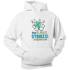 Climate Strikes! ~ Unisex  Fleece Pullover Hoodie ~  WHITE
