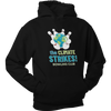 Climate Strikes! ~ Unisex  Fleece Pullover Hoodie ~  BLACK
