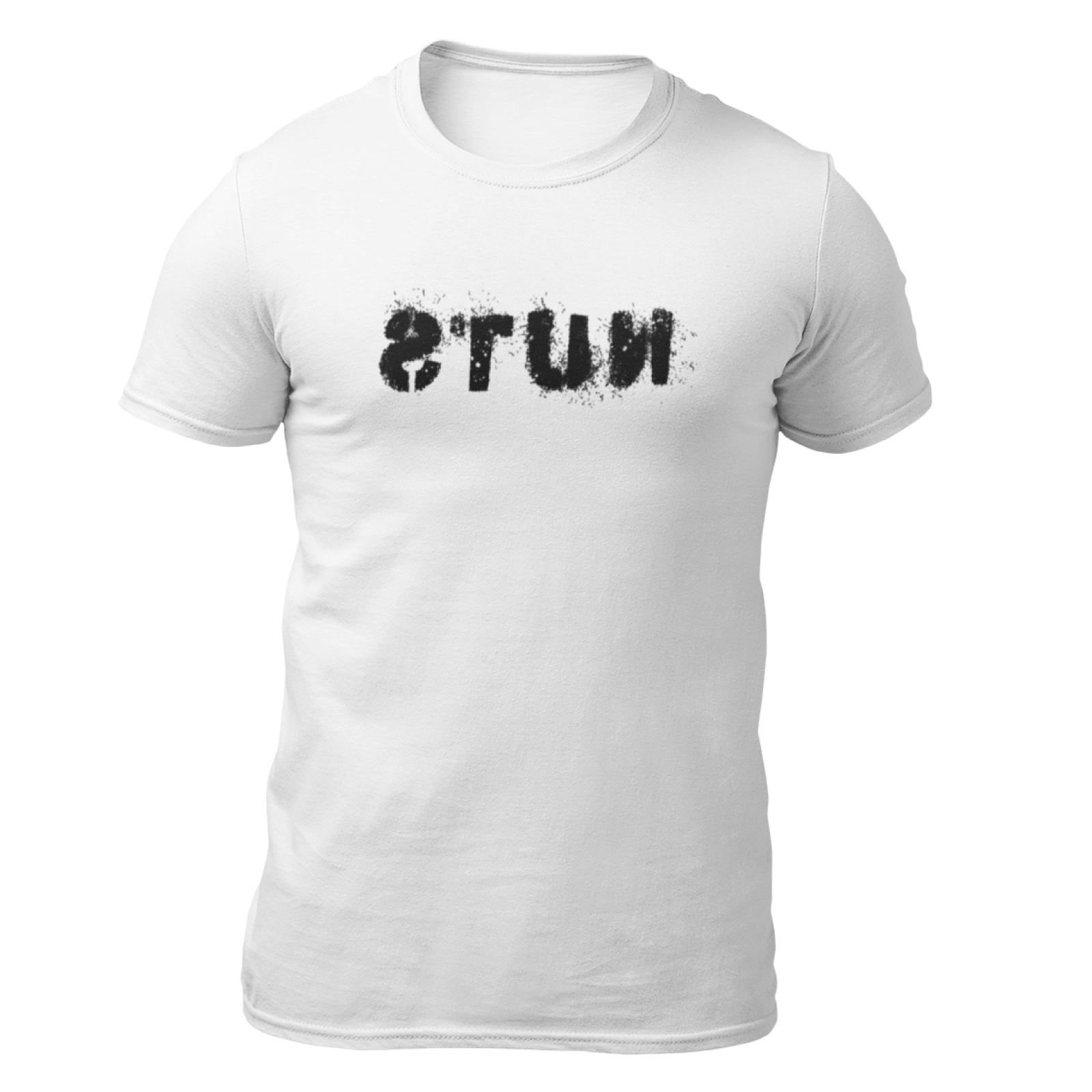 NUTS ~ Cotton Crew Tee ~ WHITE