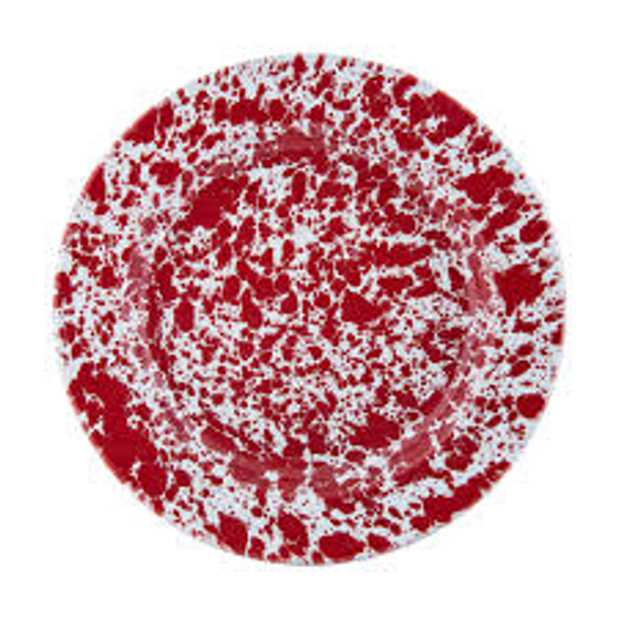 Spice up any dining room, kitchen table or picnic spread with this colorful Red Marble Enamel Plate. Use it in the oven, on the stove top, or on the grill. Durable and versatile with a classic look, enamelware has been a perennial favorite in kitchens and camp sites for generations.
Enamelware holds a rich place in the American landscape. Products are finished in porcelain enamel on steel. The enamel surface is applied by hand which makes each piece distinctive and unique, the marble pattern will vary among pieces. Spice up any dining room, kitchen table or picnic spread with this colorful Red Marble Enamel Plate. Use it in the oven, on the stove top, or on the grill. Durable and versatile with a classic look, enamelware has been a perennial favorite in kitchens and camp sites for generations.
Enamelware holds a rich place in the American landscape. Products are finished in porcelain enamel on steel. The enamel surface is applied by hand which makes each piece distinctive and unique, the marble pattern will vary among pieces.