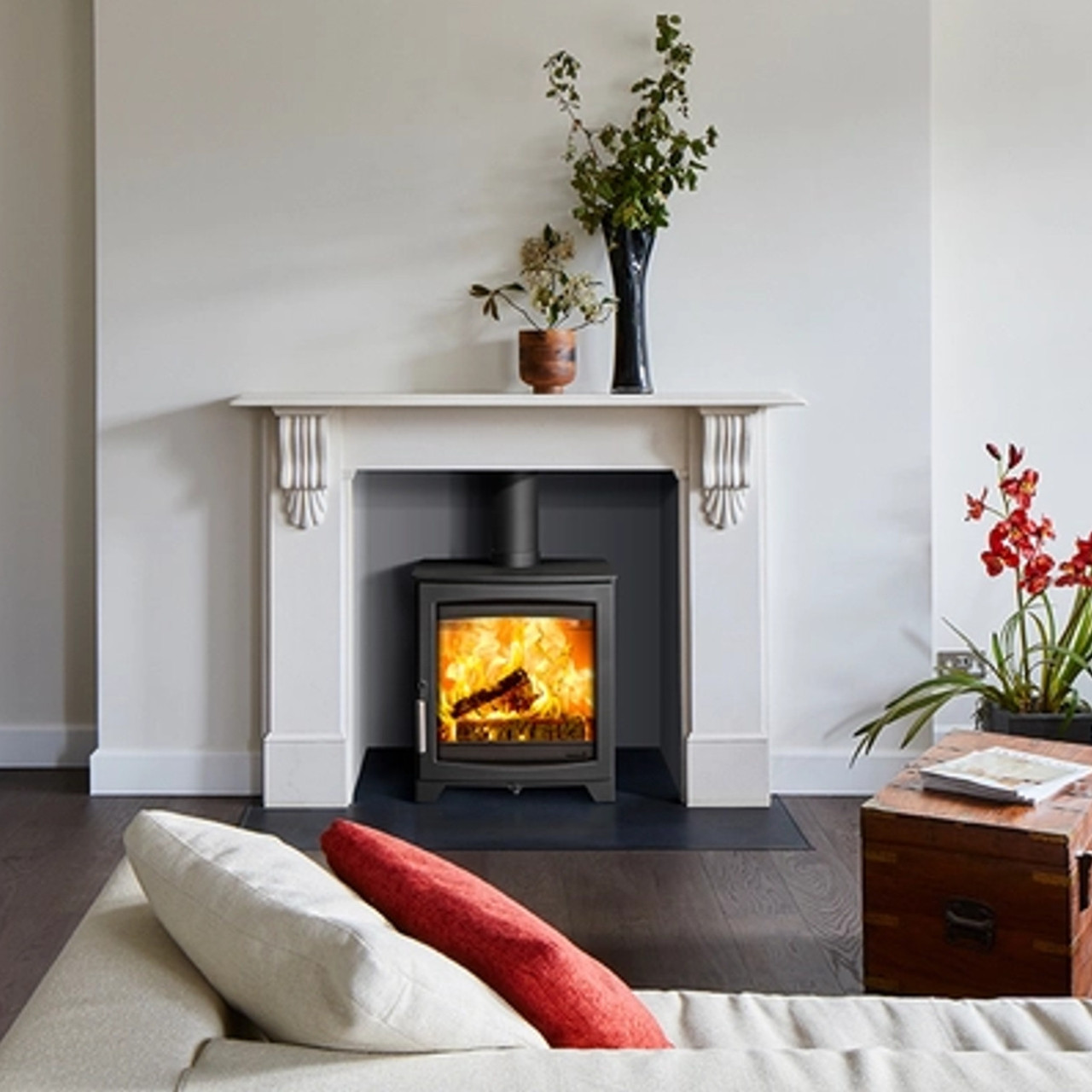 Living Room Log Burner Ideas Woodford Lowry Multifuel Wood Burning