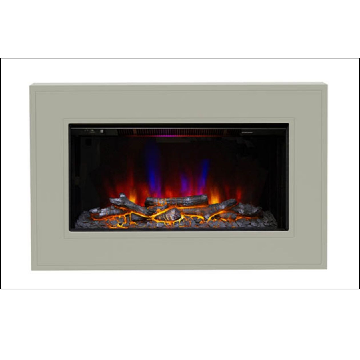Broseley Albali Wall Mounted Electric Fire