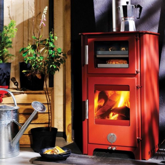 Chilli Penguin Fat Penguin Eco Tall Order Multifuel/Wood Burning Stove