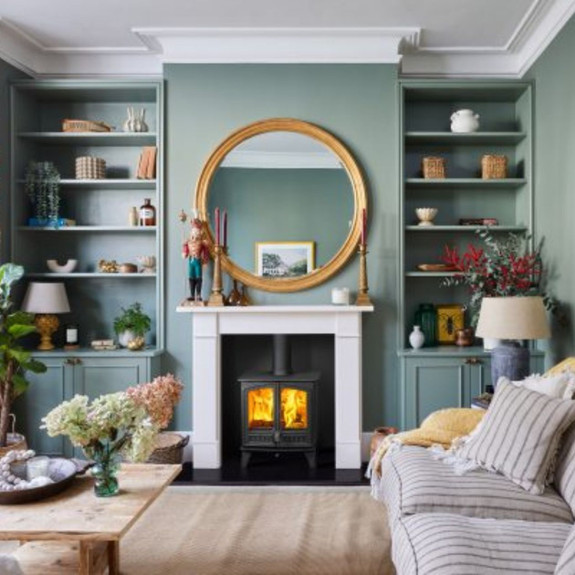 Hunter Herald 5 Slimline Eco Double Door Wood Burning Stove