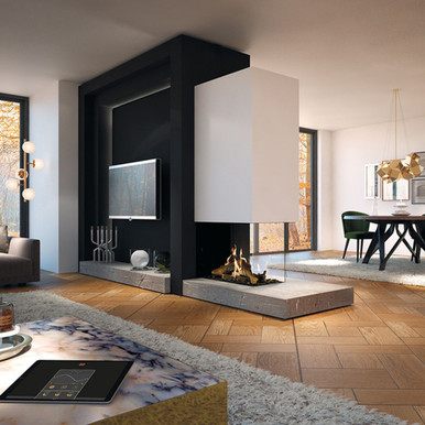 Dru Maestro 75XTU Eco Wave Balanced Flue Gas Fire