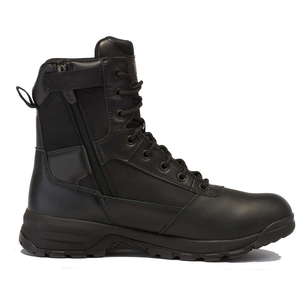 Belleville Spear Point BV918Z black lightweight side zip boot.