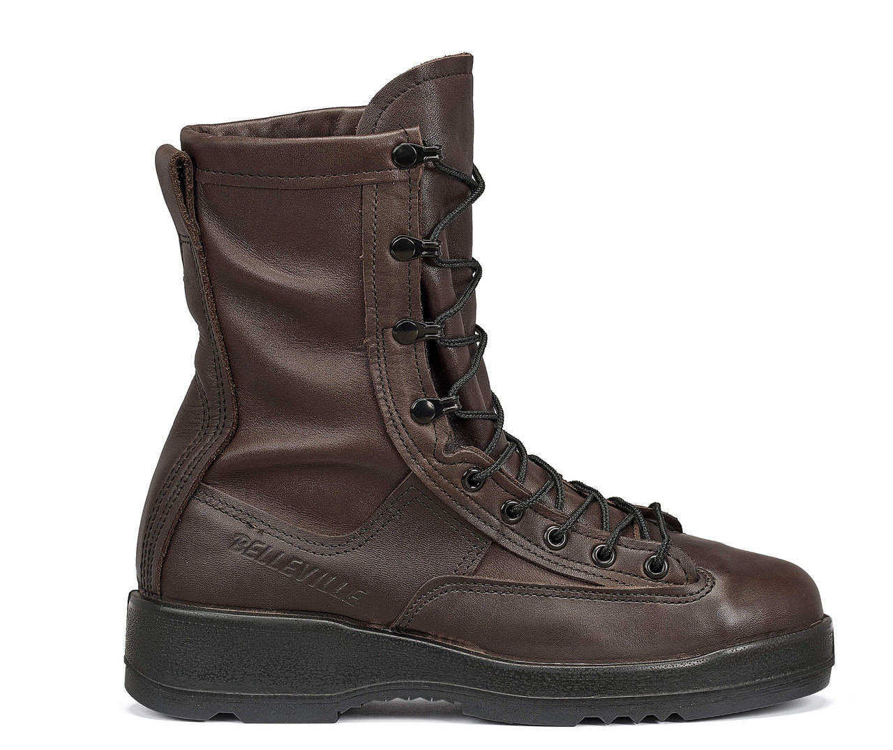 【デッドストック】米軍放出 ベルヴィル 330ST スチールトゥ 安全靴 10R Belleville 330 ST Brown Wet Weather Steel Toe Flight Boot