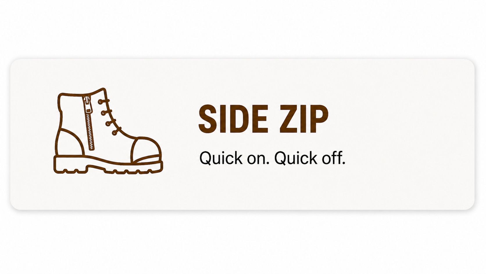 Belleville Side Zip Boots