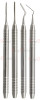 Periotome Single End Set Micro Serrations Periotome Single End Set Micro Serrations