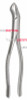 88L Extracting Forceps, Upper Left Molars