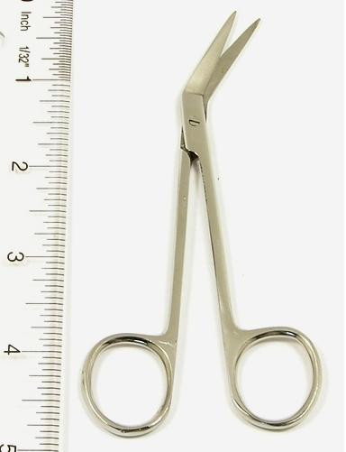 Iris Scissors 4 1/2" Angled Blade