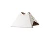 Wholesale Pyramid Vase Holders - White