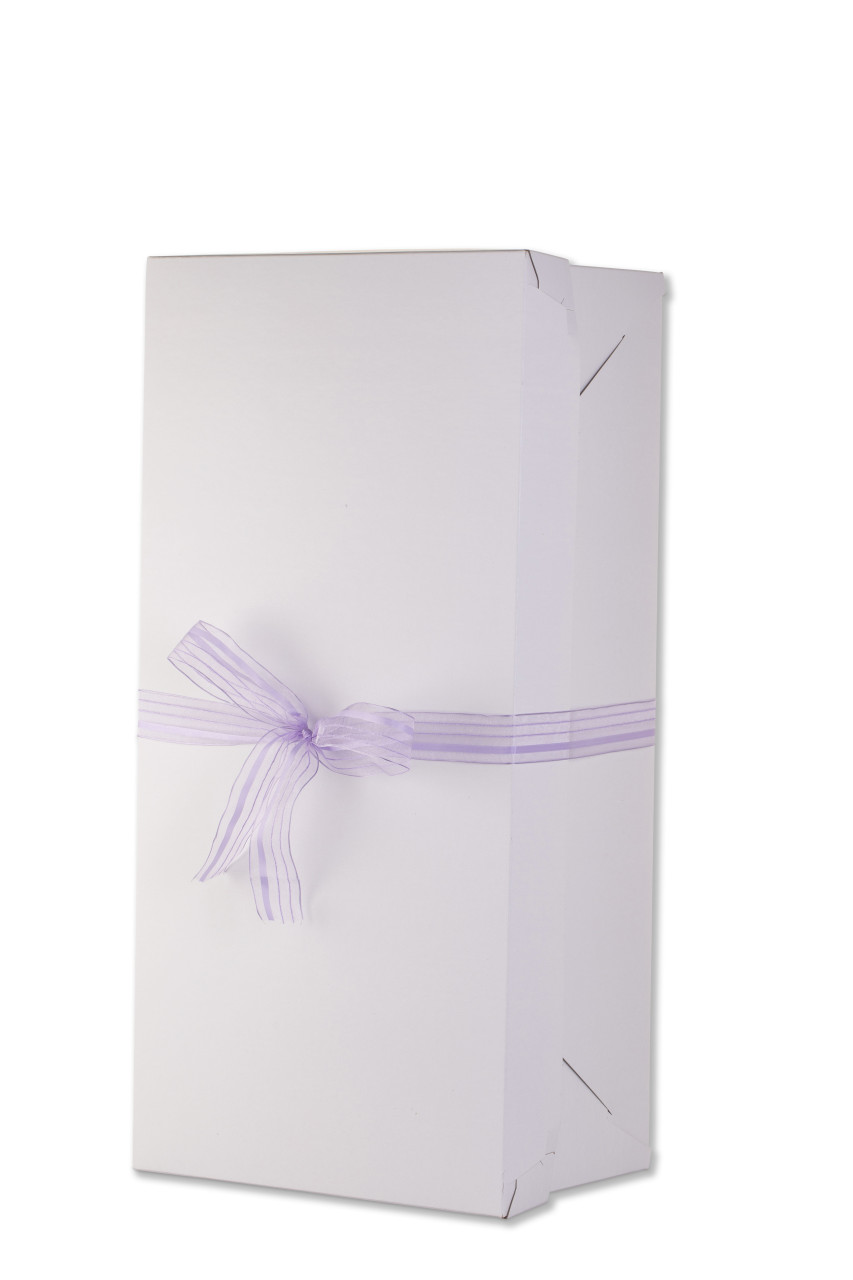 Petal White Floral Wedding Box