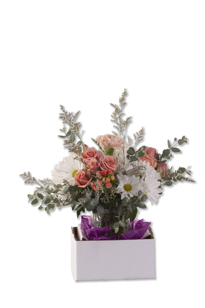 Pak-All vase holder box arrangement #4