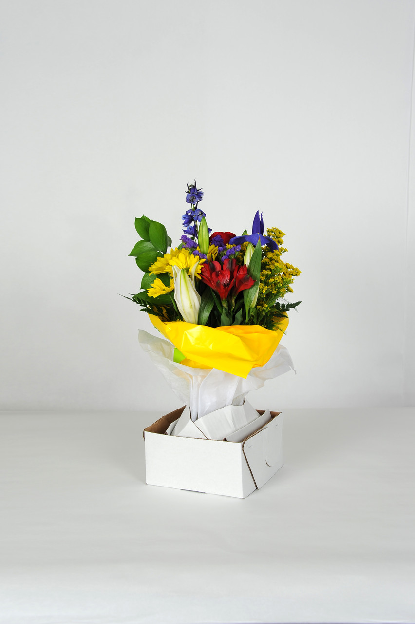Pak-All vase holder box arrangement #8