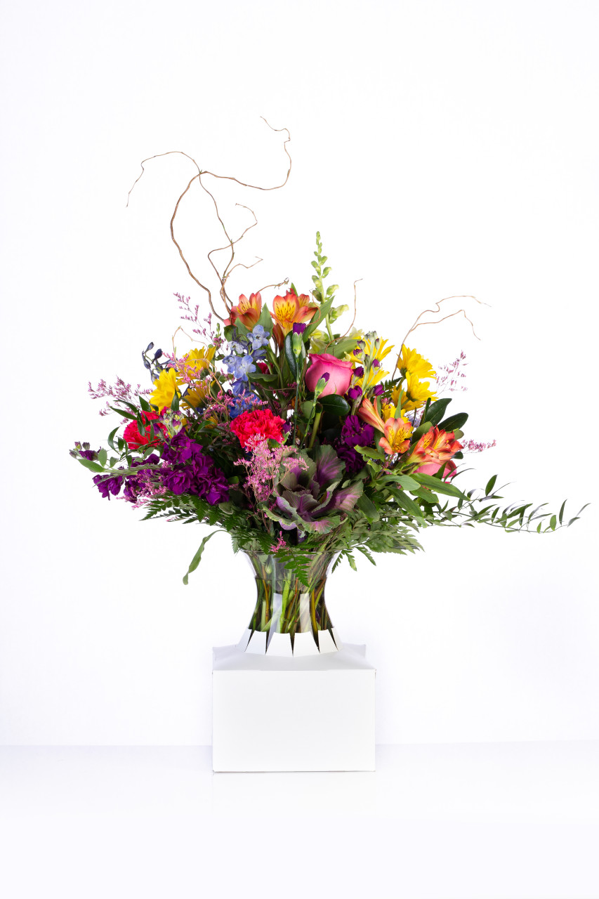 Large Heavy Weight Automatic Pop-Up Vase holder box