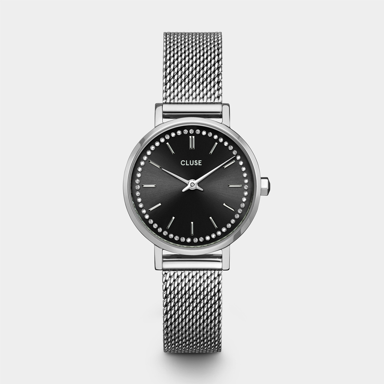 Cluse silver mesh outlet watch