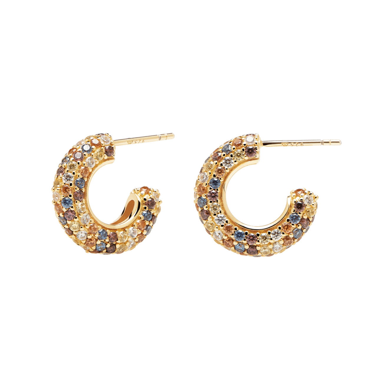 Tiger on sale hoop earrings