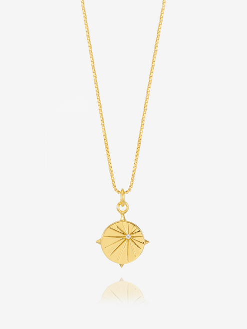 Rachel Jackson North Star Gold Necklace
