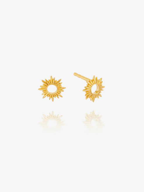 Rachel Jackson Eternal Sun Stud Earrings Gold