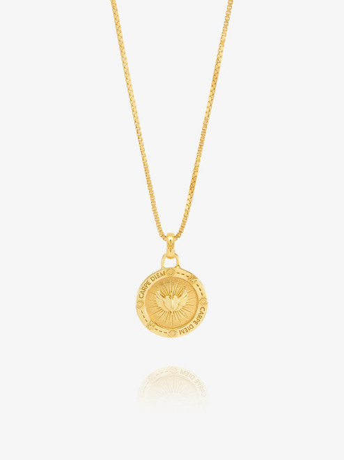 Rachel Jackson Carpe Diem Token of Love Necklace Gold Rachel Jackson Carpe Diem Token of Love Necklace Gold