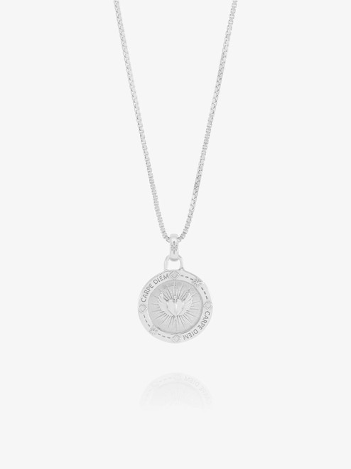 Rachel Jackson Carpe Diem Token of Love Necklace Silver Rachel Jackson Carpe Diem Token of Love Necklace Silver