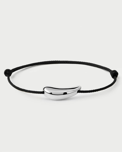 PDPAOLA Orbit Cord Bracelet Silver