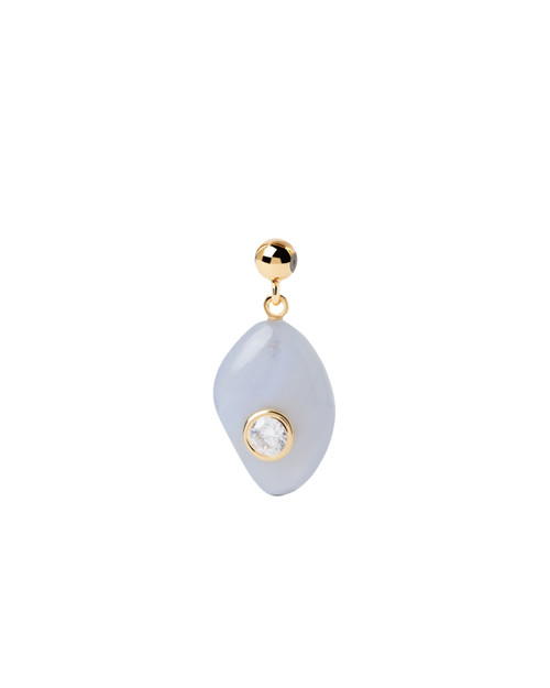 PDPAOLA Serenity Blue Agate Charm PDPAOLA Serenity Blue Agate Charm