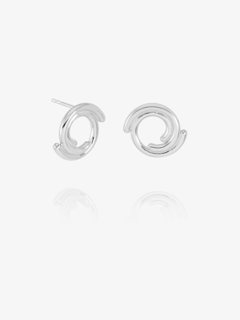 Rachel Jackson Evolve Stud Earrings Silver