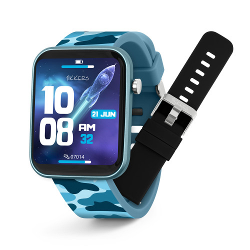 Tikkers Series 13 Cammo & Black Watch and Strap Gift Set