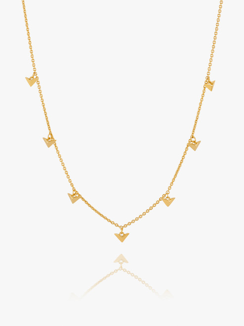 Rachel Jackson Dreamcatcher Bird Choker Necklace Gold