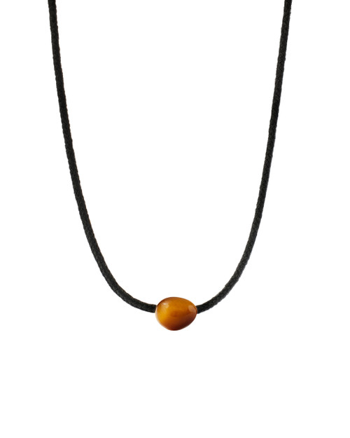 PDPAOLA Tiger Eye Orion Cord Necklace