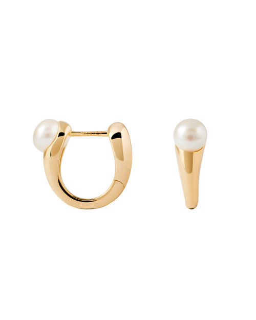 PDPAOLA Pearl Ondine Hoops