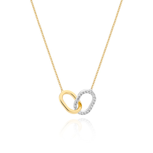 Sif Jakobs Capizzi Due Piccolo Necklace Gold & Silver
