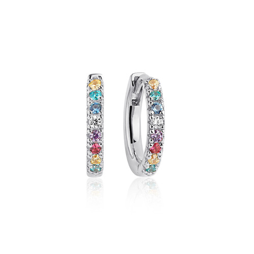 Sif Jakobs Ellera Medio Earrings Silver Multicolour