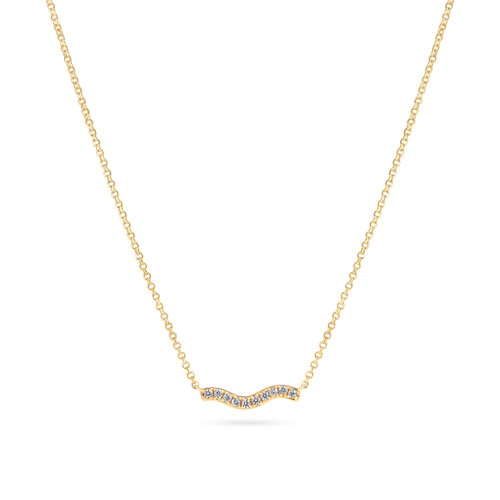 Sif Jakobs Ellera Waves Necklace Gold