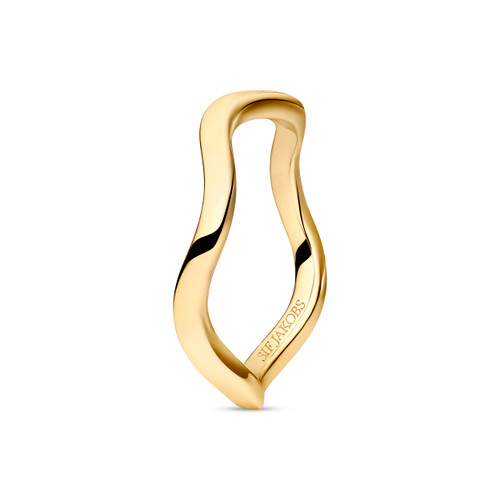 Sif Jakobs Ellera Waves Ring Gold Size 56