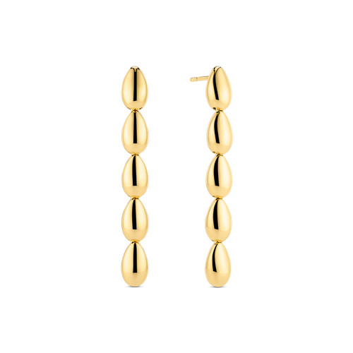 Sif Jakobs Goccia Cinque Pianura Earrings Gold