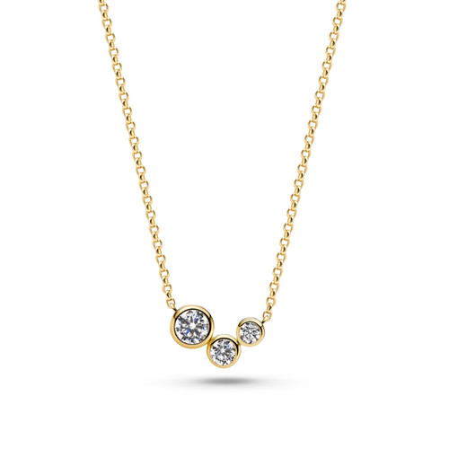 Sif Jakobs Sardinien Tre Necklace Gold