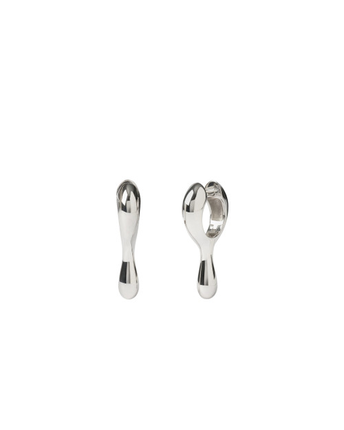 PDPAOLA Ray Silver Hoops