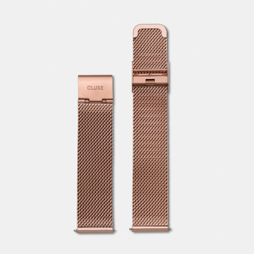 CLUSE 18mm Strap Mesh Rose Gold