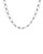 PDPAOLA MERAKI SILVER CHAIN NECKLACE